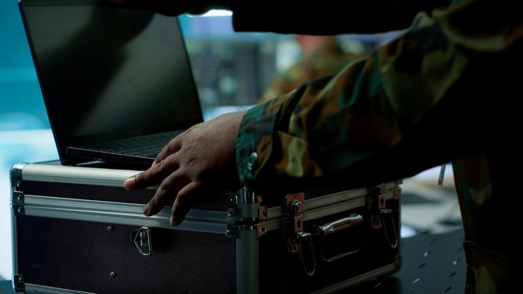 military laptop