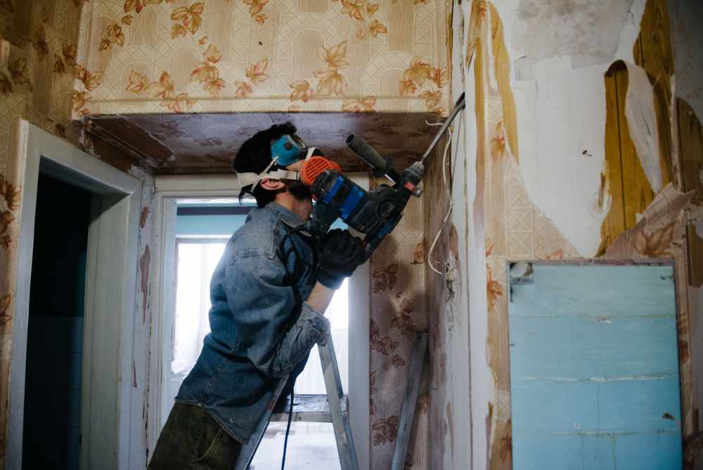 Renovation work in progress